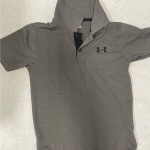 Under Armour Gray Performance Polo Shirt
